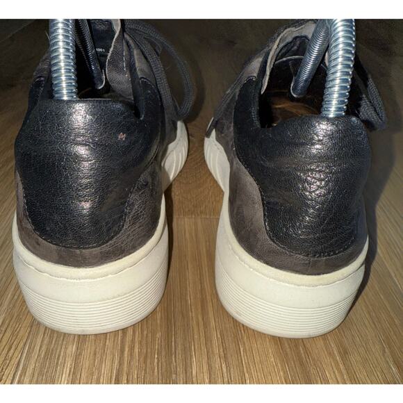 Sofft Parkyn Wm Sofft Parkyn Black Leather Lace Up Platform Casual Sneaker Shoes - size 10 - C25